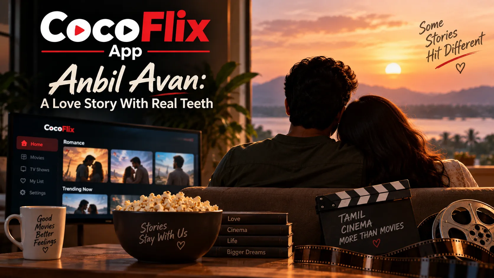 CocoFlix App | Anbil Avan: A Love Story With Real Teeth