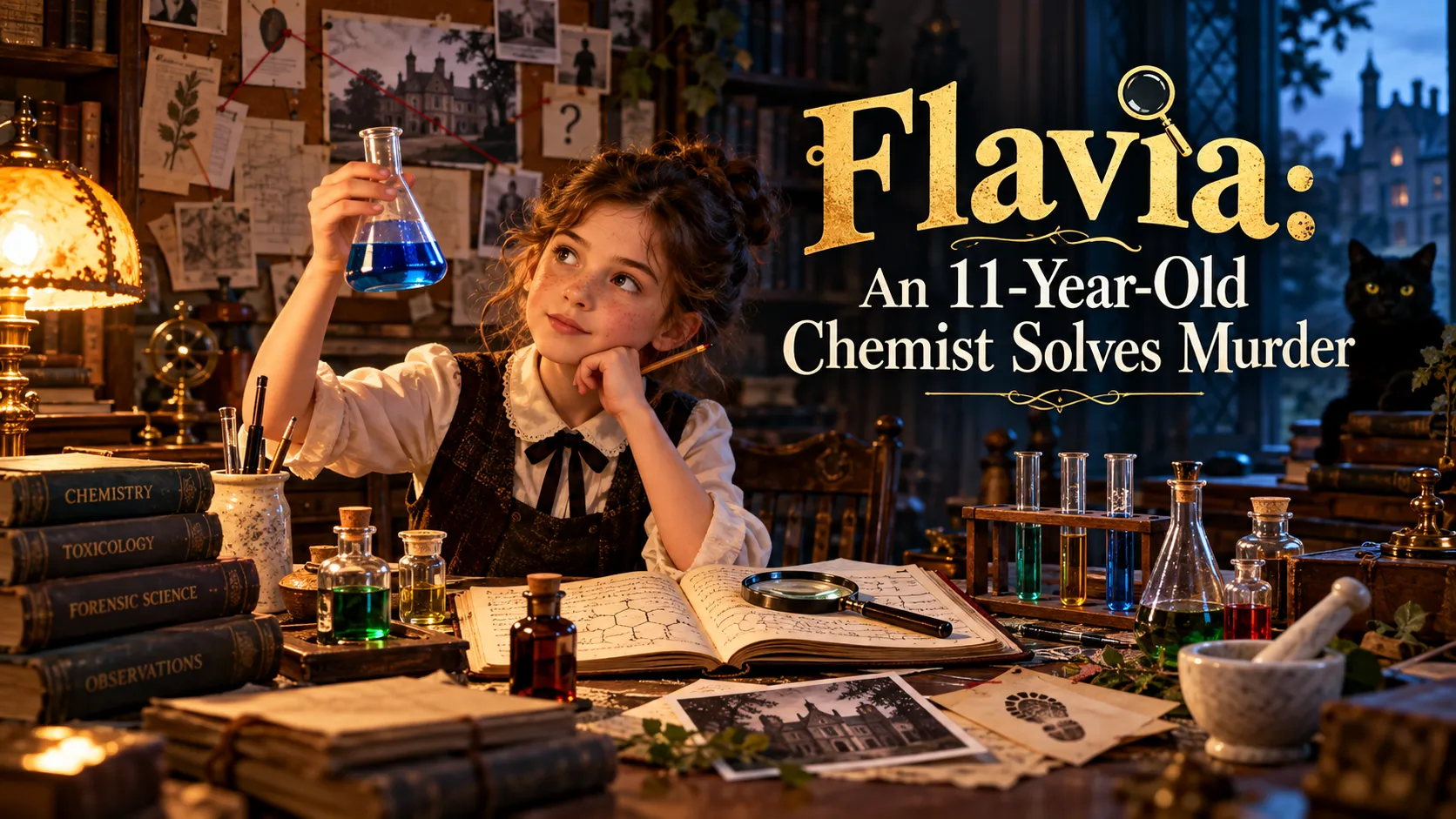 Flavia: An 11-Year-Old Chemist Solves Murder
