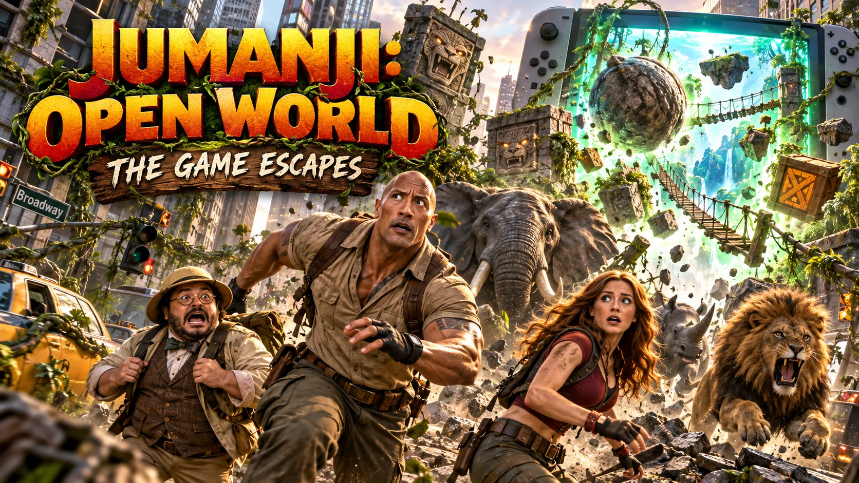 Jumanji: Open World Breaks Out of the Game