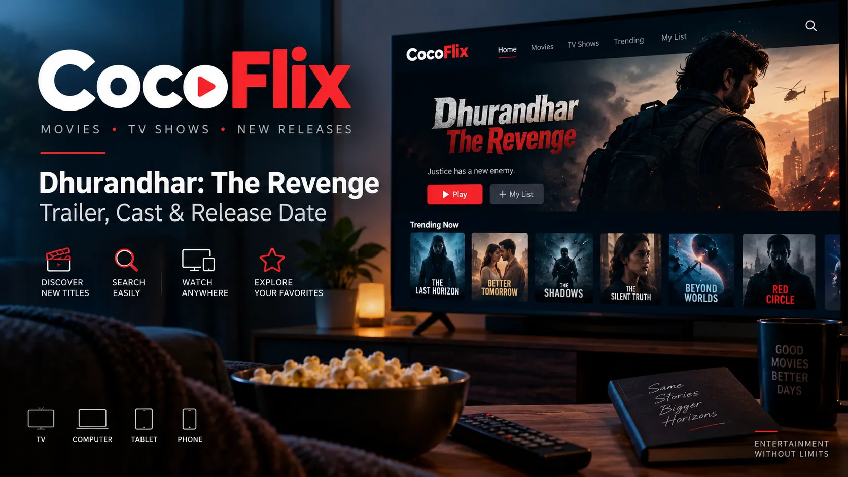 Cocoflix | Dhurandhar: The Revenge: Trailer, Cast & Release Date